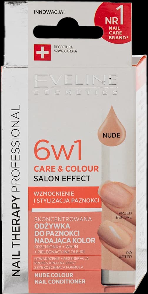 Eveline lak za nokte 6u1 nude 5 ml
