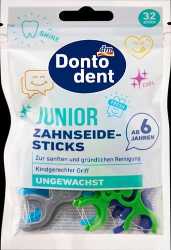Dontodent zub.konac na drž.Junior32 kom.