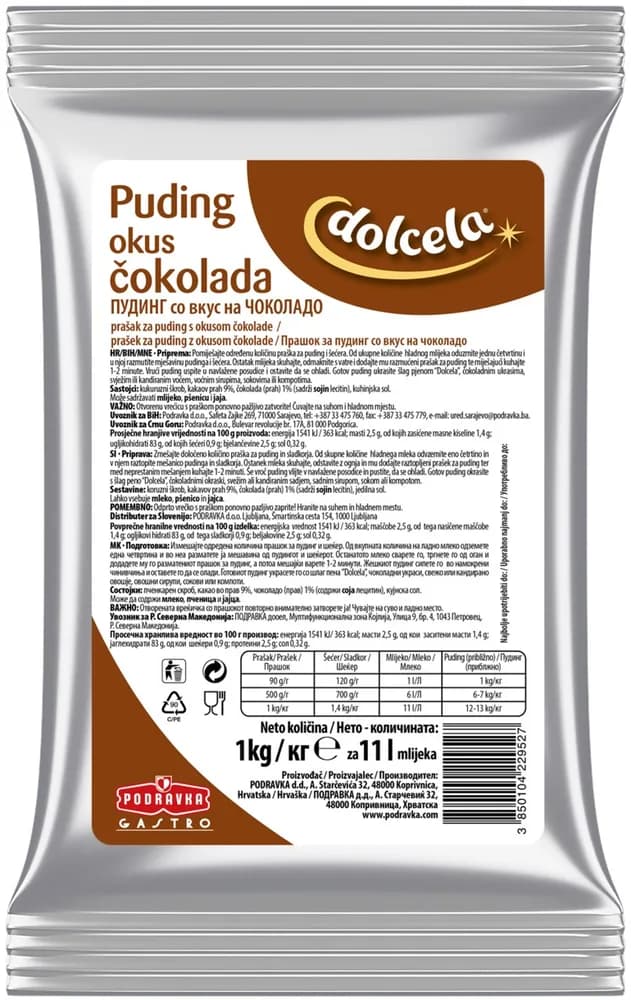 Puding Čokolada