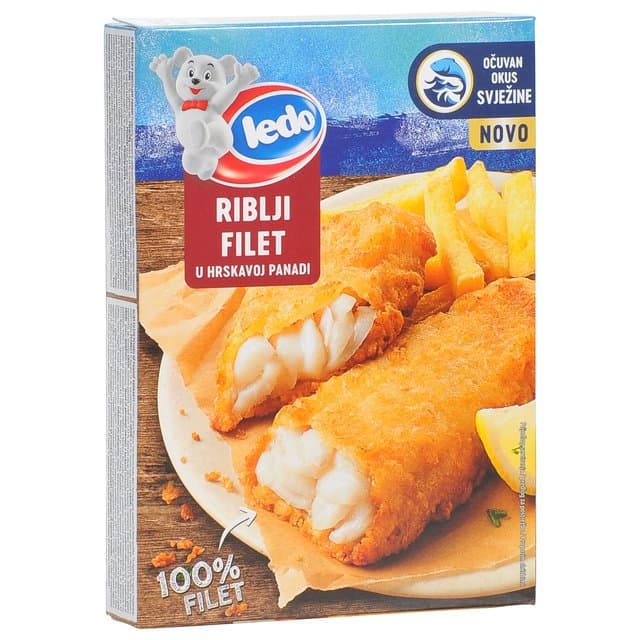 Panirani riblji filet