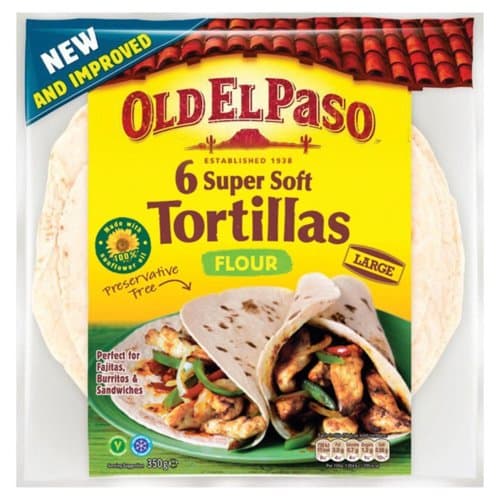TORTILJA EL S.240 g 20cm 6/1 INT
