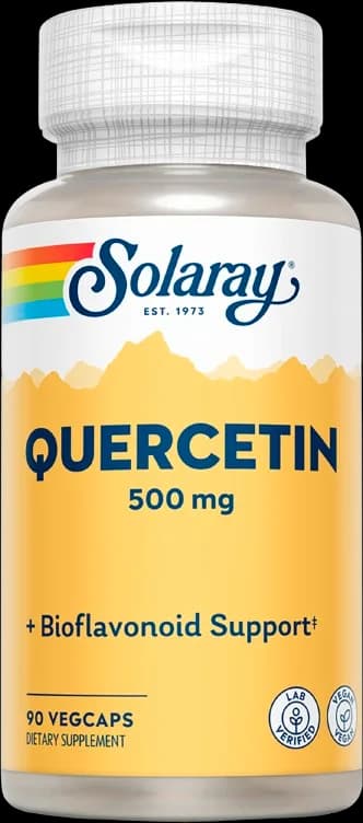 Solaray Quercetin 90 veg caps, 500 mg