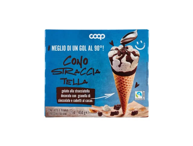 SLADOLED KORNET STRACCIATELLA M6 COOP