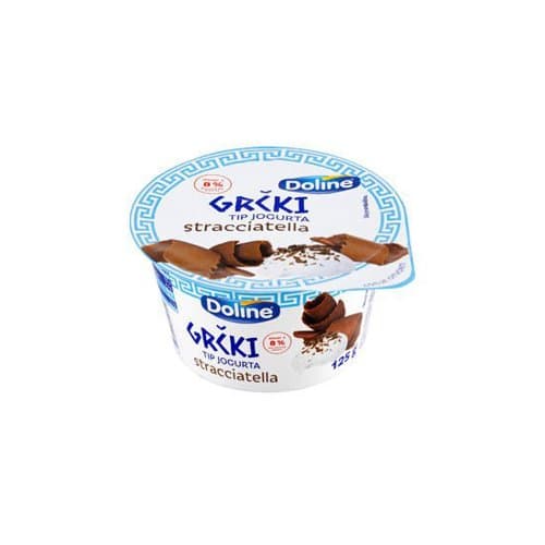 JOGURT GRCKI STRACCIATELLA 125 G DOLINE