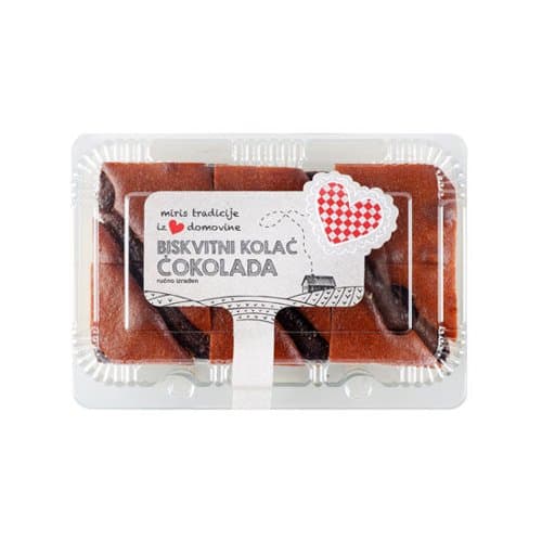 BISKVITNI KOLAC COKOLADA 400 G MIRIS TRADICIJE