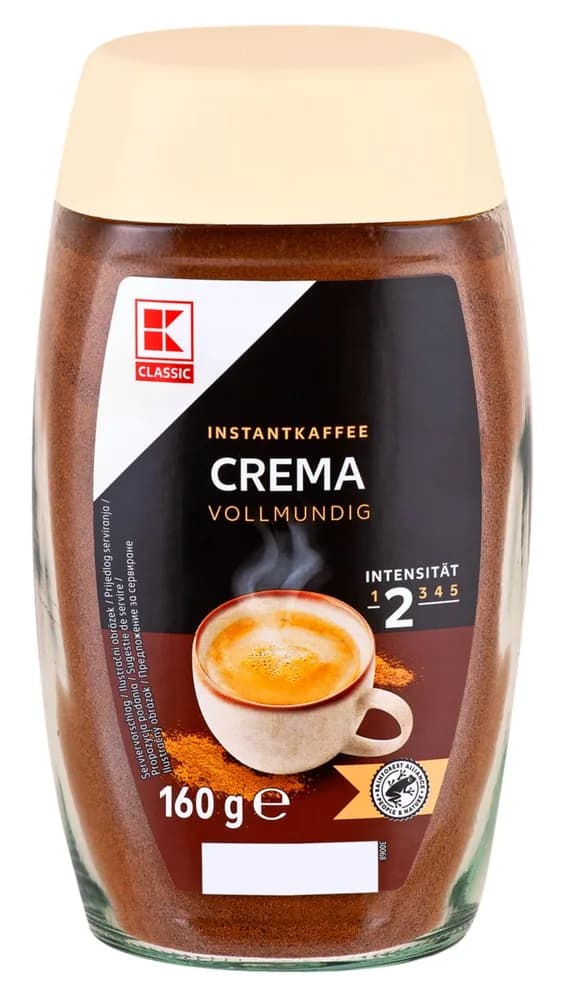 KLC Instantcoffee Crema 160g RFA