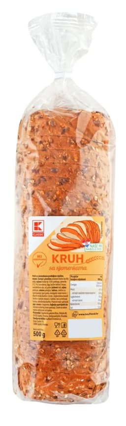 Kruh sa sjemenkama 500 g