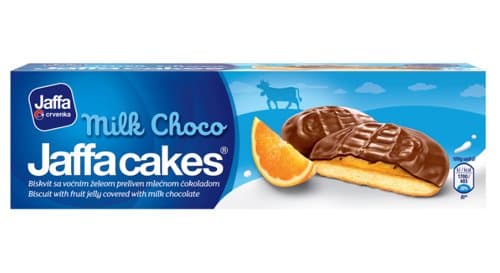 Jaffa Cakes Biskvit s želeom naranče Mliječna Čokolada 158g