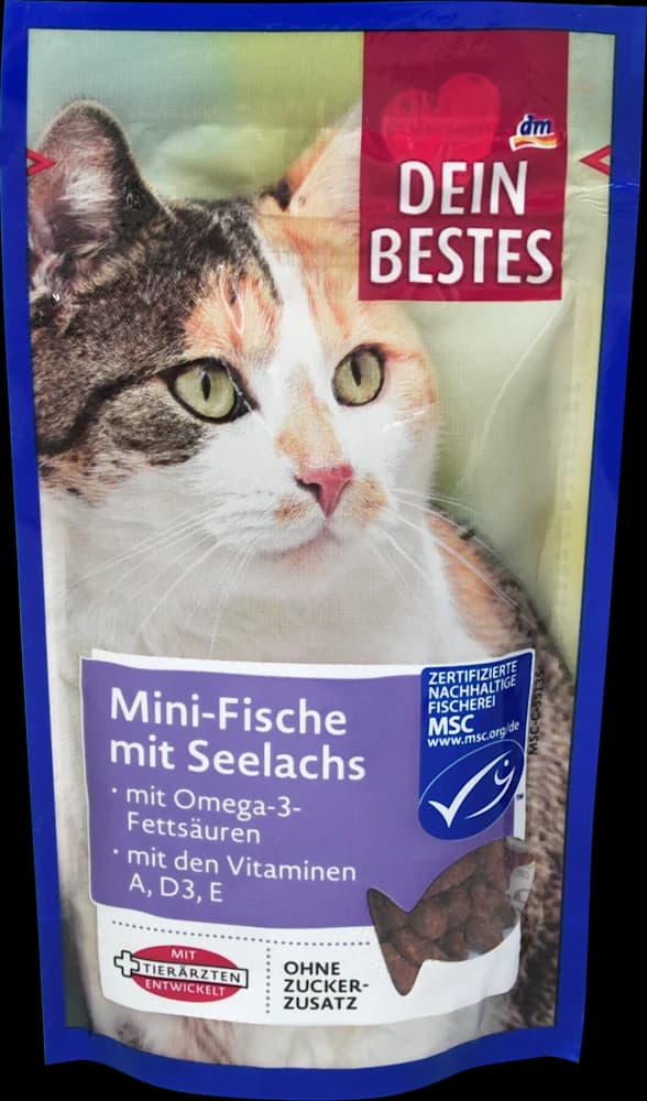DB mačka grickalice losos 65 g OS