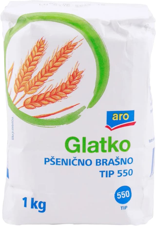 1KG ARO BRAŠNO PŠ.GLATKO T-550