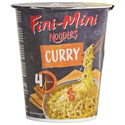 Juha Noodles Curry u Čaši