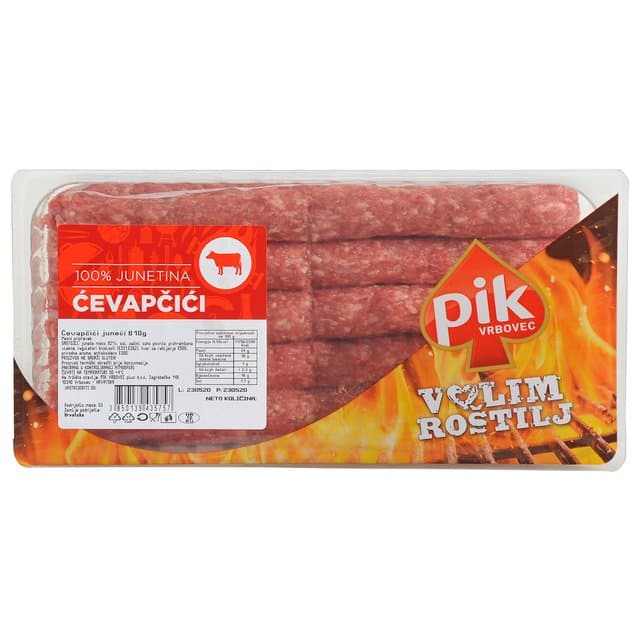 Ćevapčići juneći