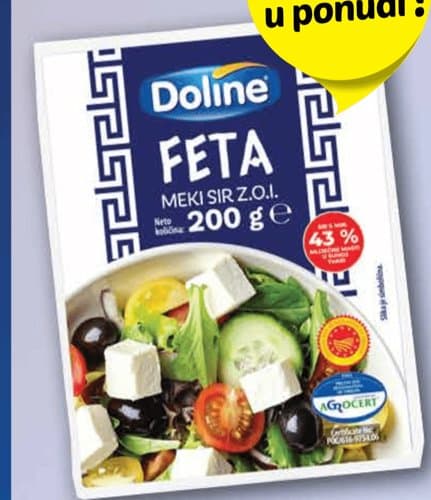 SIR FETA 200 G DOLINE
