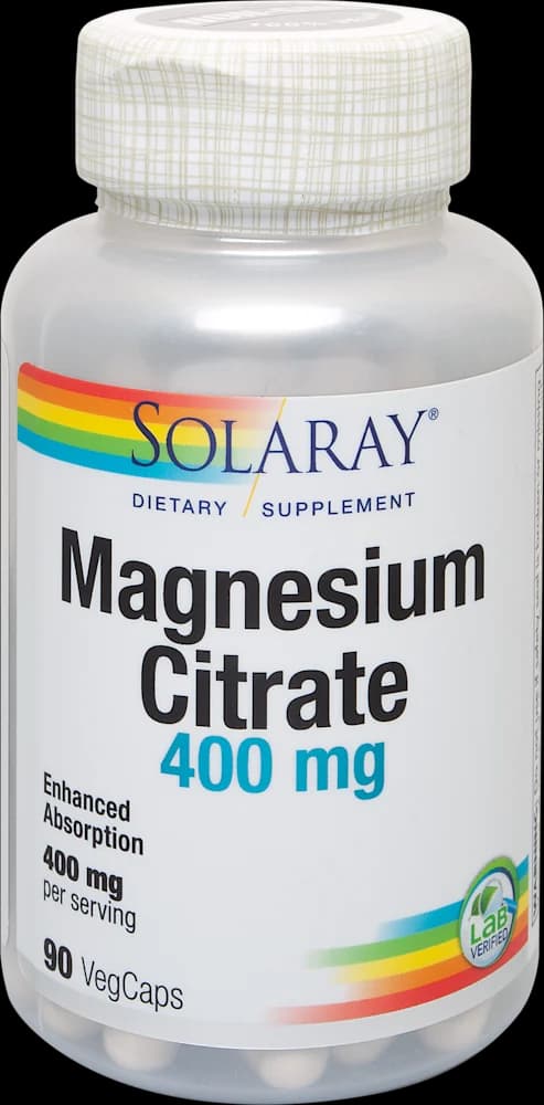 Solaray Magnezij citrat 90 kapsula