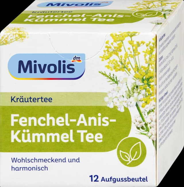 Mivolis čaj komorač/anis/kim 12 vr. 24 g