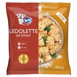 Ledolette sir špinat 800 g