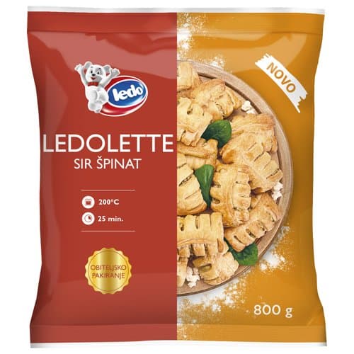 Ledo Ledolette Sir Špinat