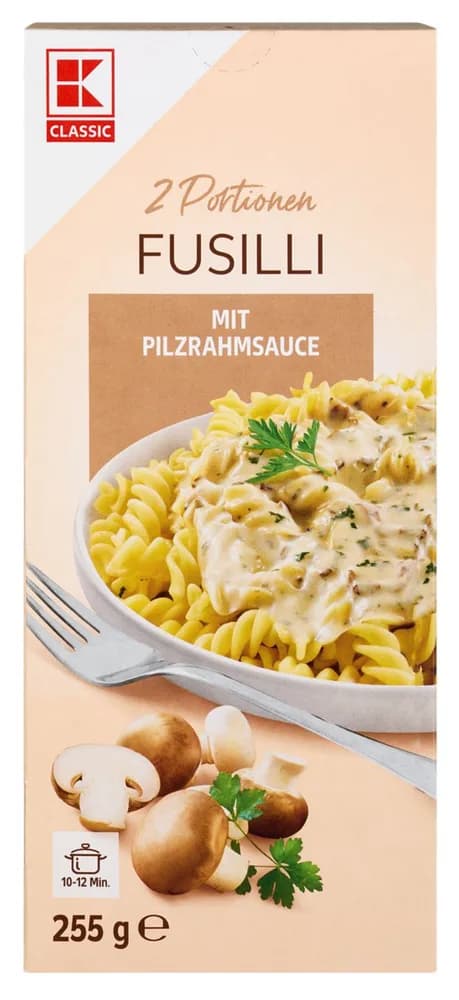 KLC.Fusilli s umakom od gljiva 255g