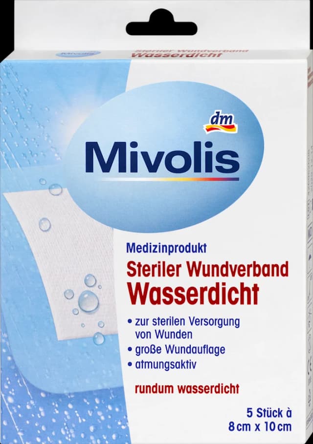 Mivolis steril. vodootp.flaster 5kom