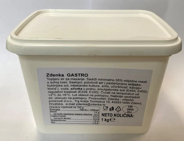 1KG ZDENKA TOPLJENI SIR