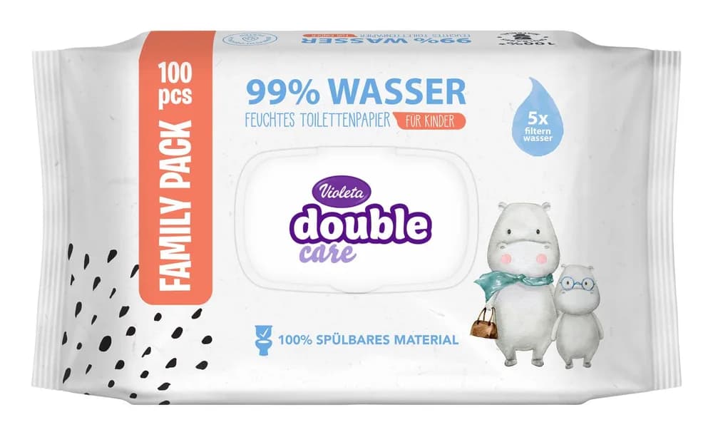 Violeta Vlažni toaletni papir Family Pack