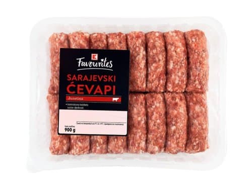 Favourites Sarajevski ćevapi 100% juneći ćevapi