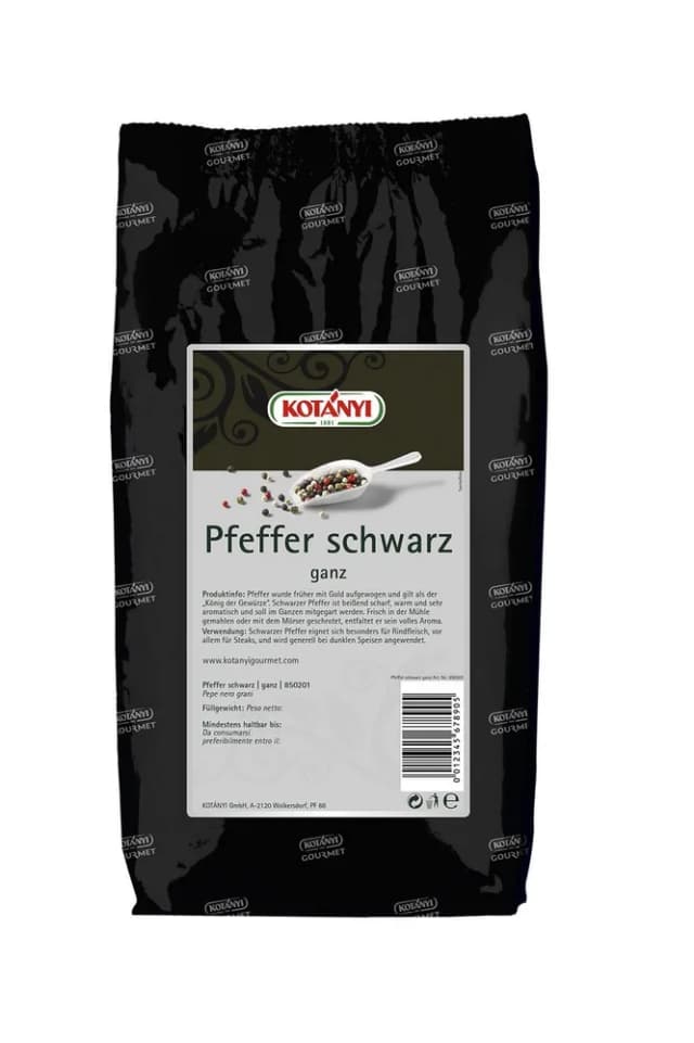 1KG KOTANYI PAPAR CRNI U ZRNU