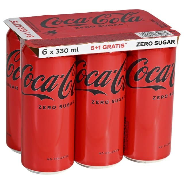 Coca Cola Zero 5+1 Gratis