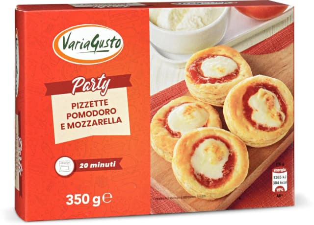 PIZZETTE RAJČICA I MOZZARELLA 350g