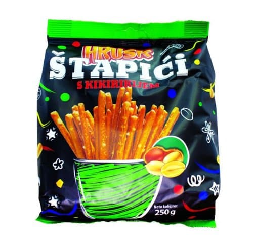 ŠTAPIĆI S KIKIRIKIJEM 250 g HRUSK