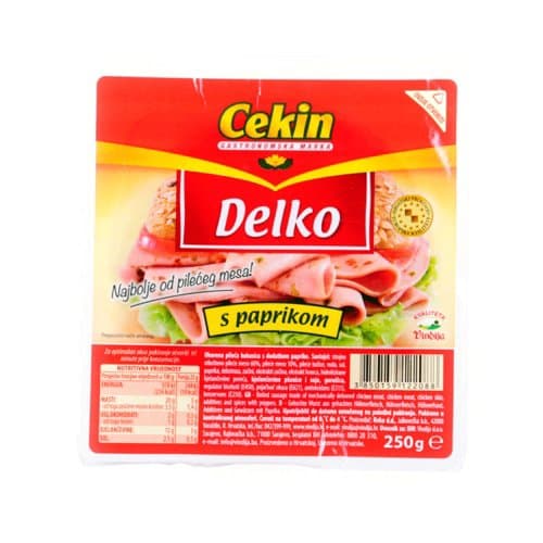Delko s paprikom narezak