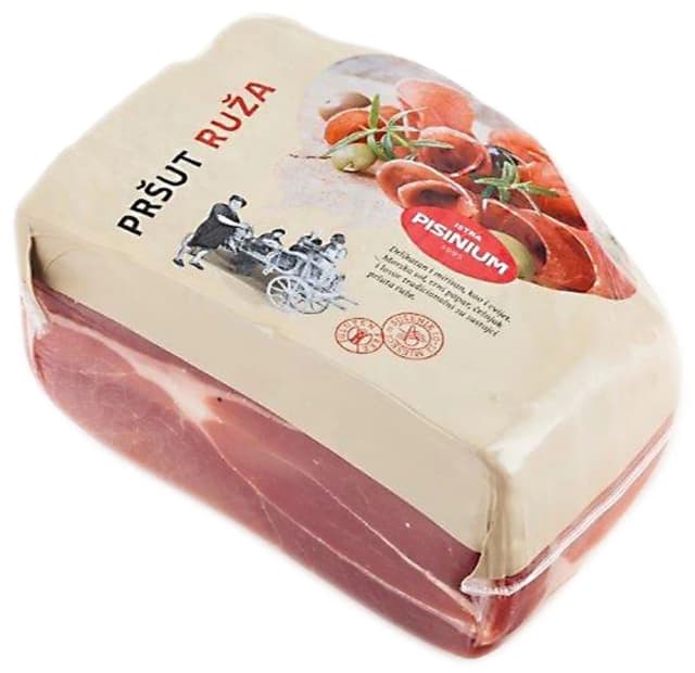 CCA2,8KG PRŠUT RUŽA B.KOŽE 1/2