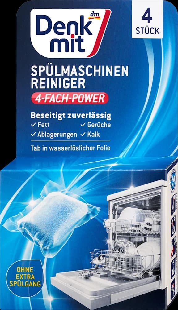 Denkmit tabl.čišć.perilice pos. 4x20 g