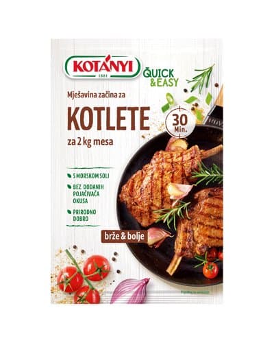 Mješavina začina za kotlete Quick & Easy 35 g