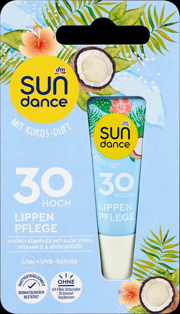 SUNDANCE balzam/usne kokos ZF30 10 ml T