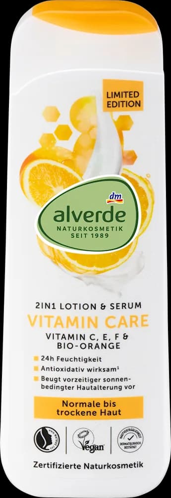 alverde 2u1 los&ser. Vitamin Care 250 ml