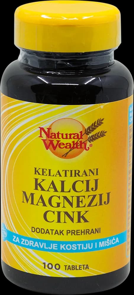 Natural Wealth Ca-Mg-Zn 100 tbl