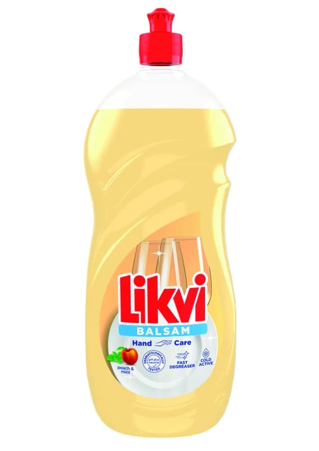 DET LIKVI BALS PEACH&MINT 900 ml