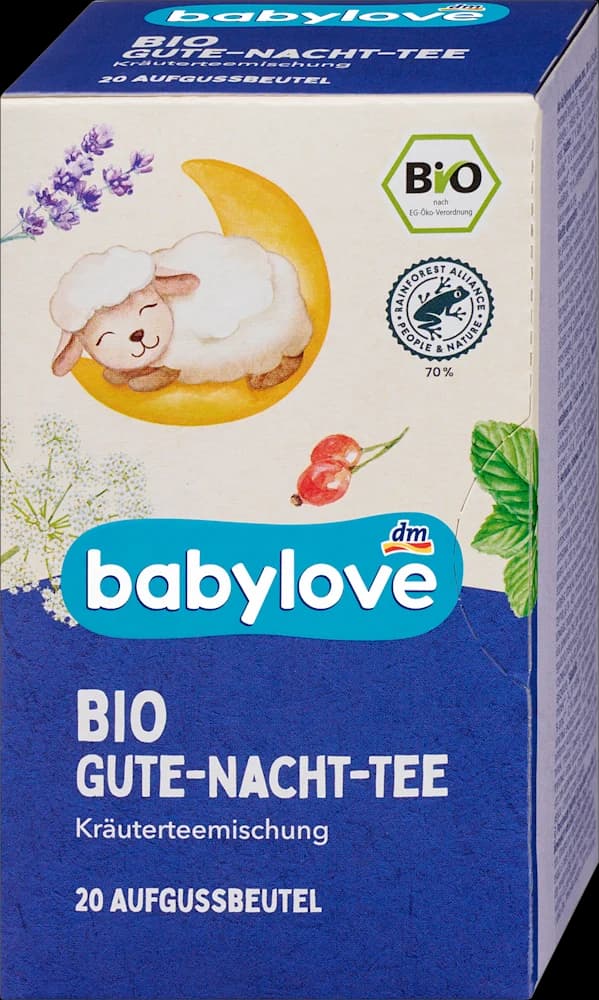 babylove EKO čaj za laku noć 20 fv, 35 g