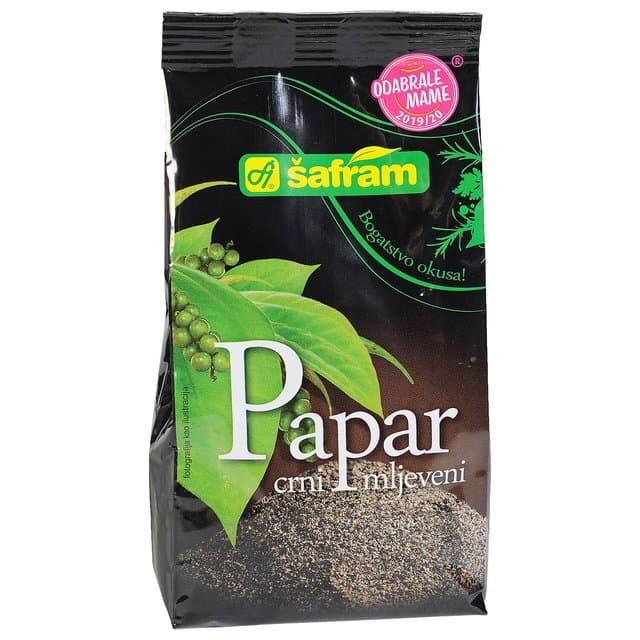 Šafram Papar Crni, mljeveni