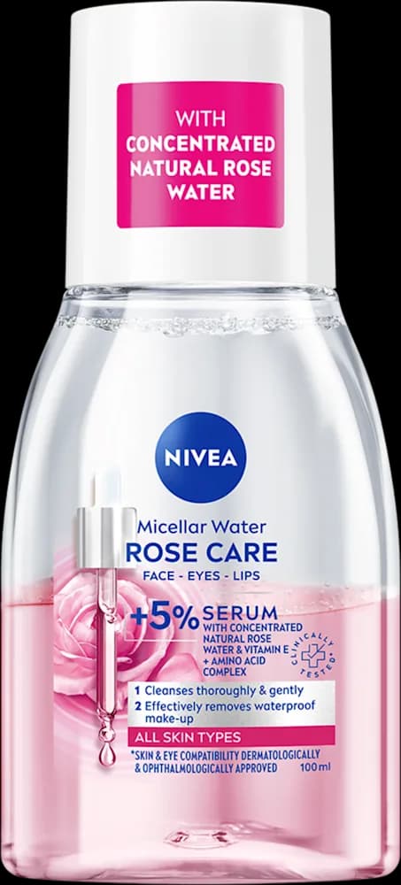 Nivea rose 2-fazni odstr. šminke, 100 ml