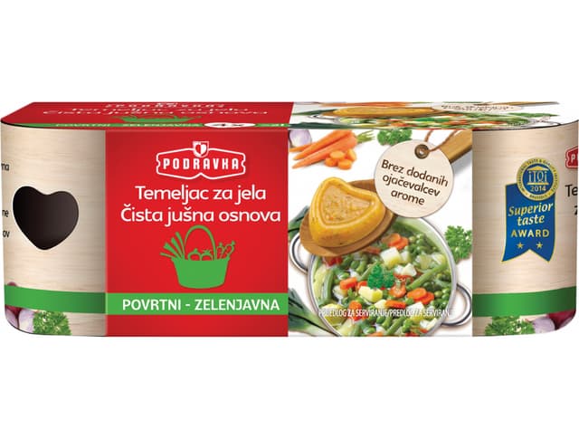 Povrtni temeljac za jela