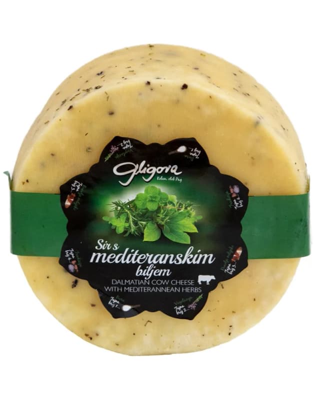 Sir s mediteranskim biljem