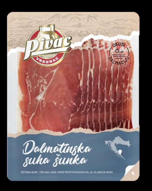 500G PIVAC DAL.SUHA ŠUNKA REZ