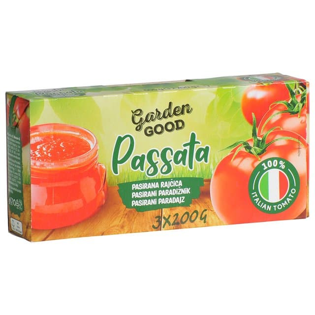 RAJČICA PASIRANA GARDEN GOOD 3X200g