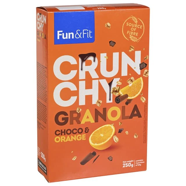 MUESLI GRAN FUN&FIT NARANČA/ČOKO 250g