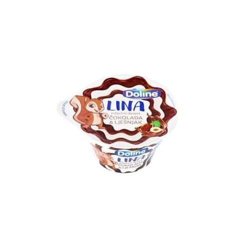 LINA MLIJECNI DESERT 4X100 G DOLINE