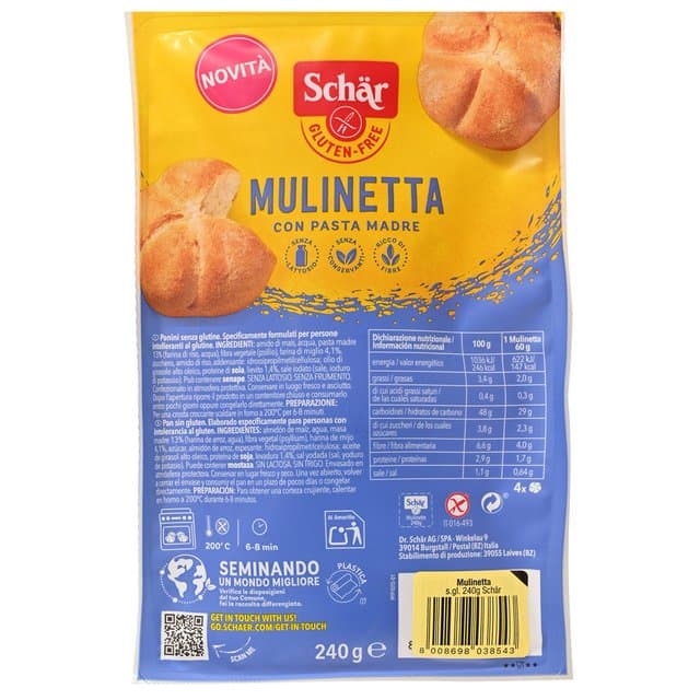 PECIVO KAJZERICA BG 4X60g 240g DR SC