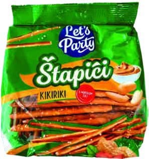 ŠTAPIĆI S KIKIRIKIJE M LETS PARTY 200 g
