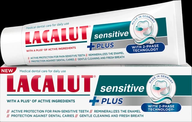 Lacalut zub.pasta sensitive plus 75 ml